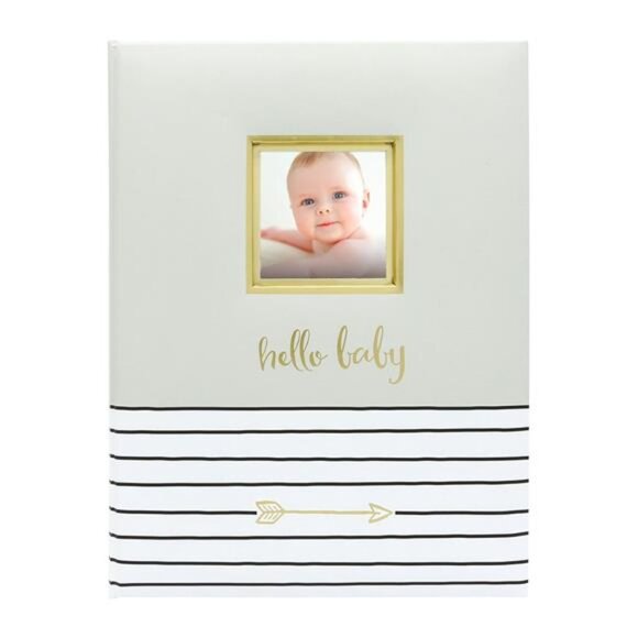 Hello Baby First 5 Years Memory Book, Gender-Neutral Baby Keepsake for Expectant - Picture 1 of 7